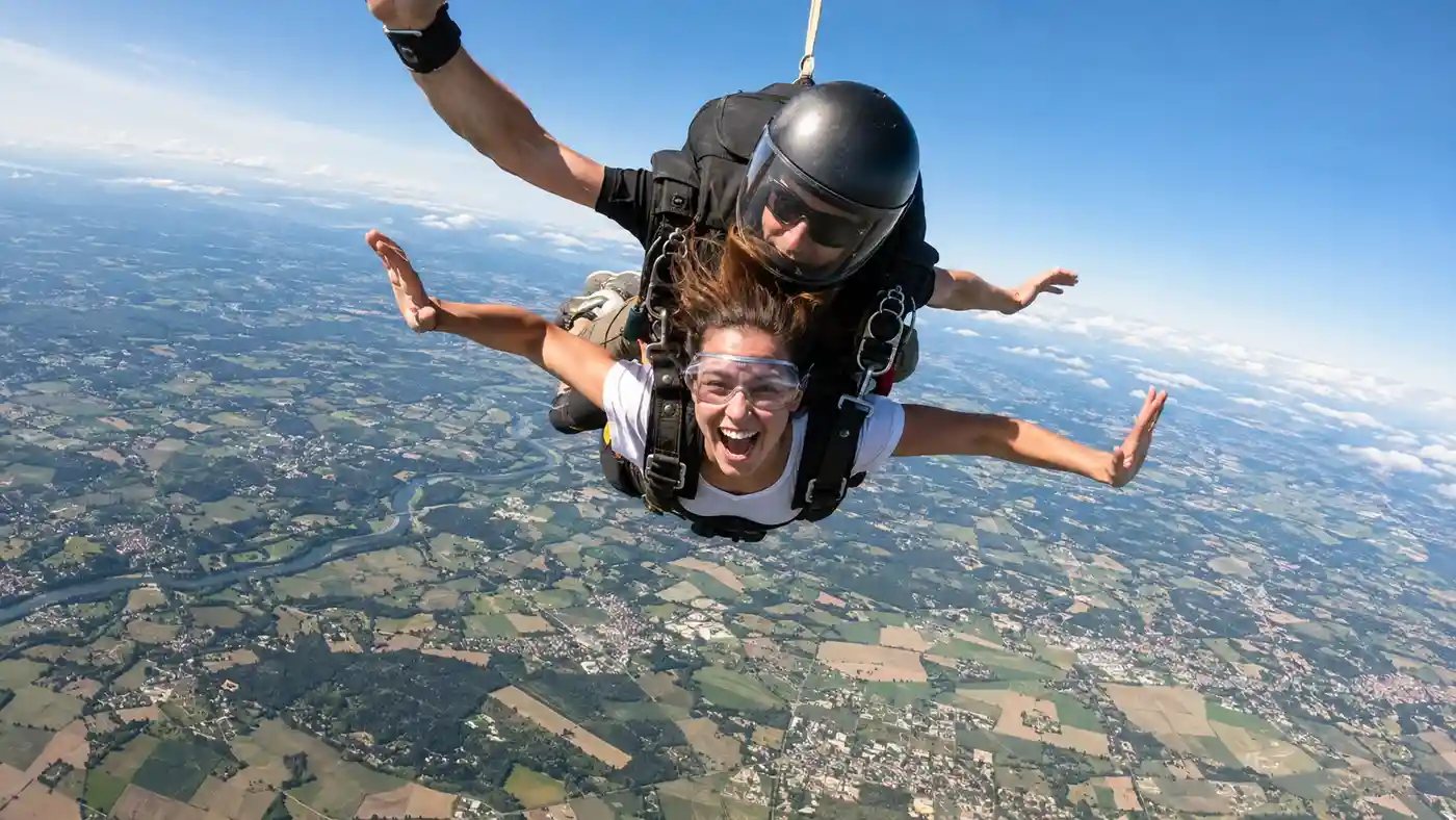 Saut en parachute Toulouse : zones, prix et saut tandem