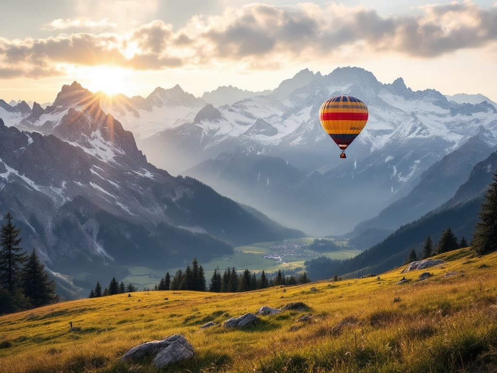 Comment fonctionne une montgolfière ? Découvrez le secret de ces géants du ciel !