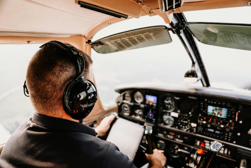 Cockpit vol initiation au pilotage avion