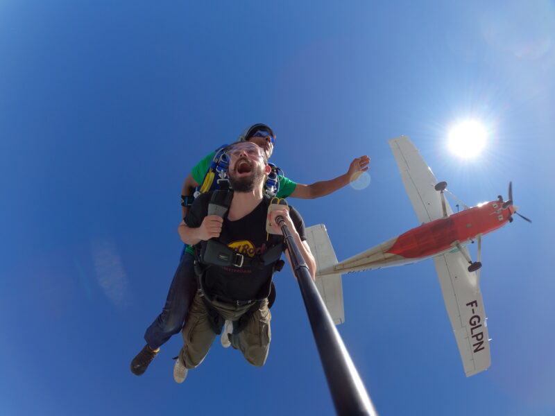 Sortie d'avion à Tours