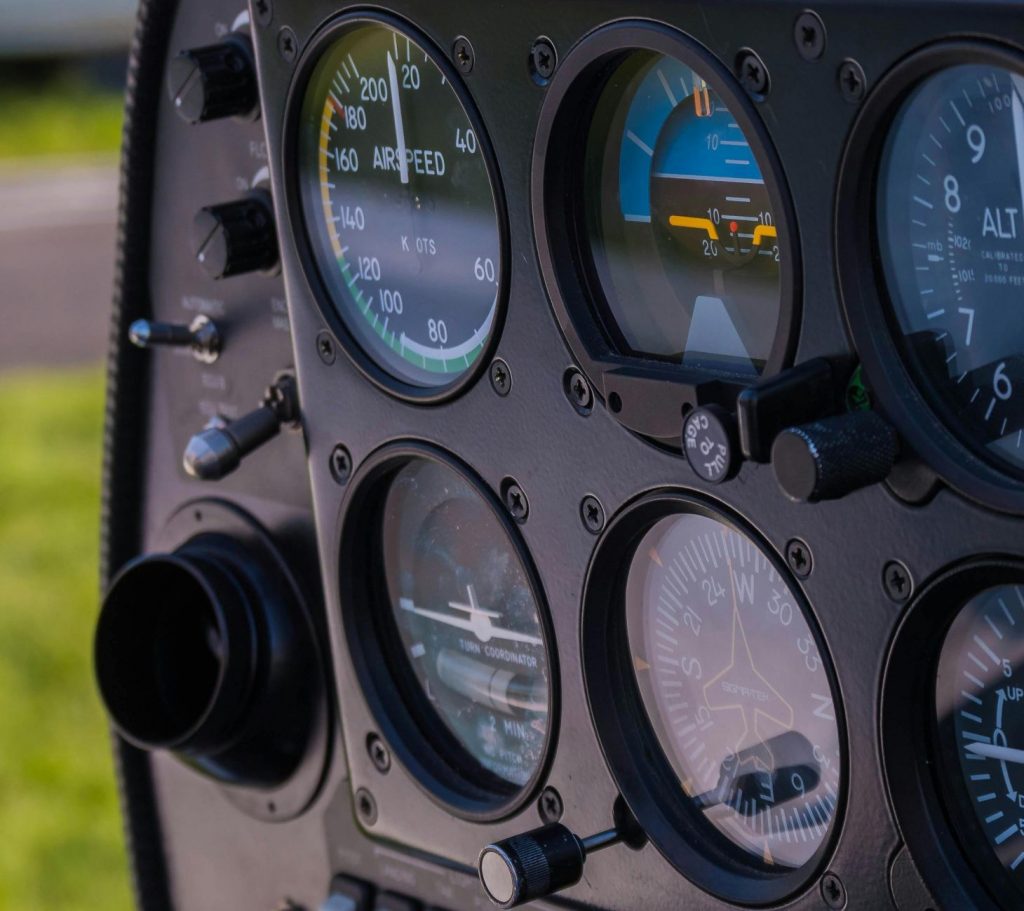 cockpit d'avion vfr